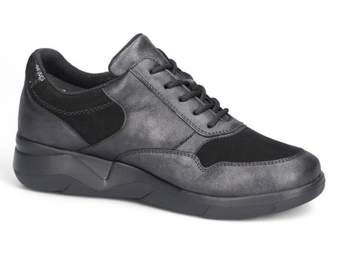 Waldläufer Sneaker K-Funky schwarz/silber
