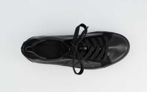 Paul Green Sneaker glossy calf/glitter black