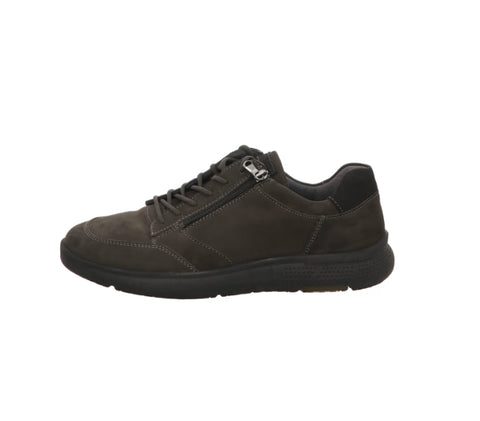 Waldläufer Sneaker H-Heiko carbon/schwarz