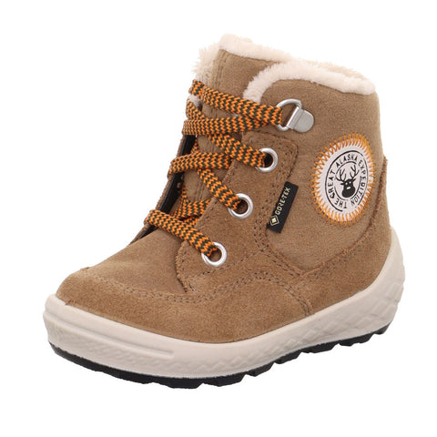 Superfit Winterboot Groovy braun/orange