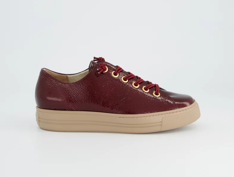 Paul Green Super Soft Sneaker wine