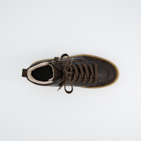 Paul Green Super soft Sneaker high mocca/moro