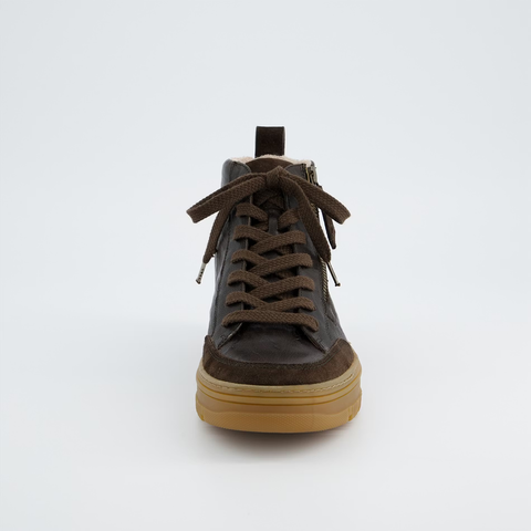 Paul Green Super soft Sneaker high mocca/moro
