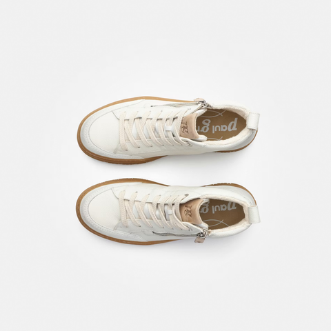Paul Green Super soft Sneaker high milk/ivory