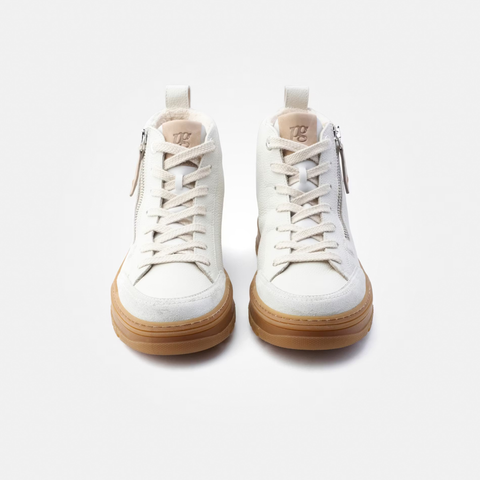 Paul Green Super soft Sneaker high milk/ivory