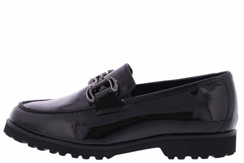 Sioux Loafer Meredith schwarz Lack