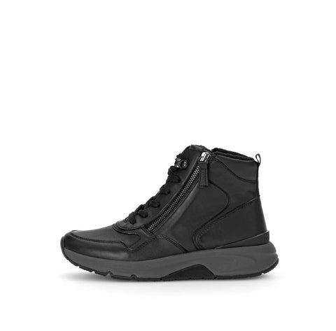 Gabor Rollingsoft Schnürstiefelette schwarz