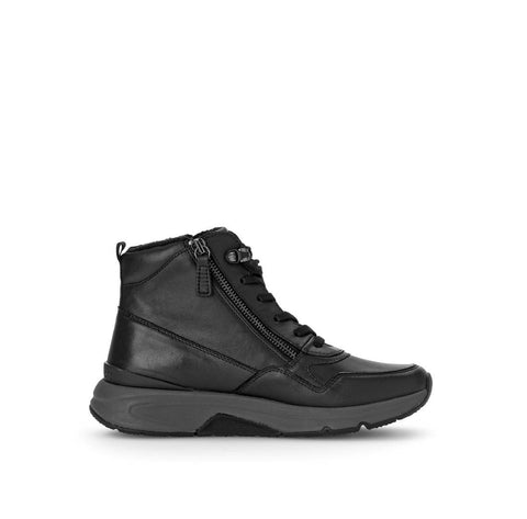 Gabor Rollingsoft Schnürstiefelette schwarz