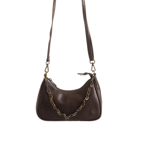 Nika Trade Umhängetasche brown