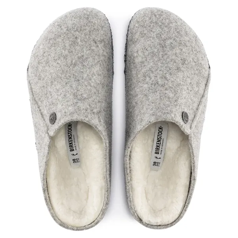Birkenstock Zermatt Lammfell light grey