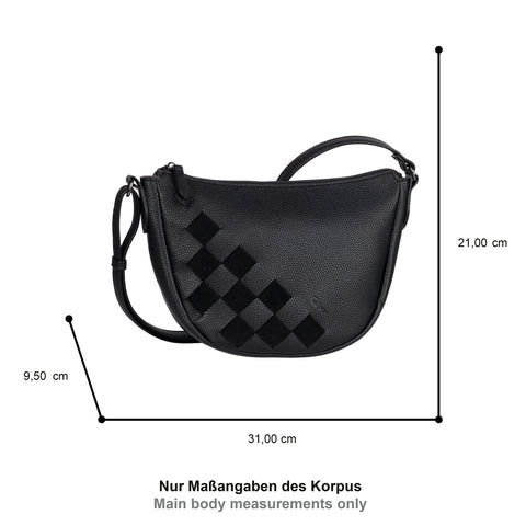 Gabor Granada Structure Cross bag black