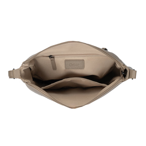 Gabor Granada Structure Cross bag taupe