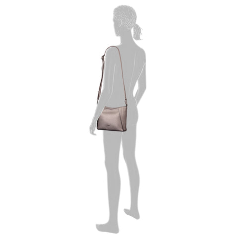 Gabor Brianne Cross bag M old silver