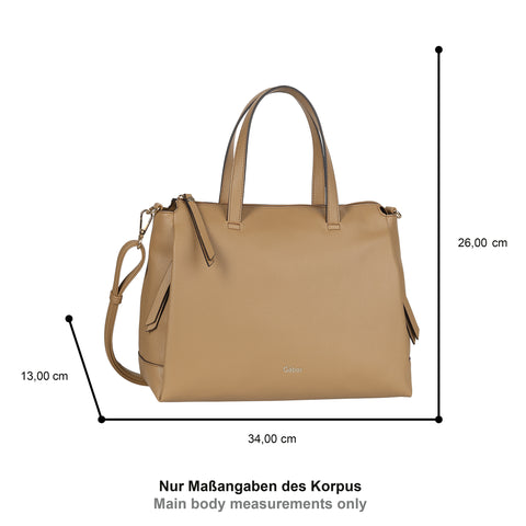 Gabor Jenny Zip Shopper camel