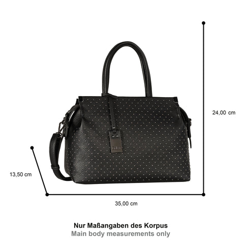 Gabor Gela Premium Zip Shopper M black