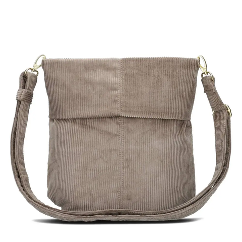 Zwei Umhängetasche Mademoiselle M90 cord-mocca