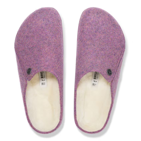 Birkenstock Zermatt Lammfell mauve melange