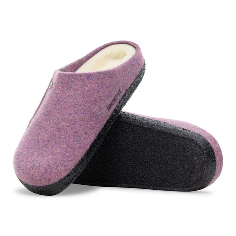 Birkenstock Zermatt Lammfell mauve melange