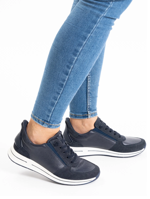 Ara Sneaker Osaka 2.0 Weite H blau