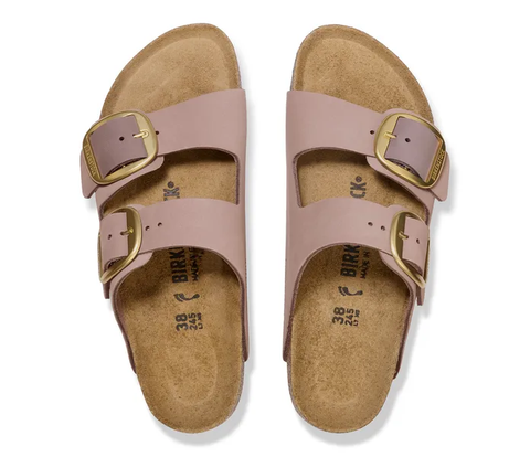 Birkenstock Arizona big buckle faded purple