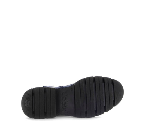 Gabor Biker Boot dark-blue Lack