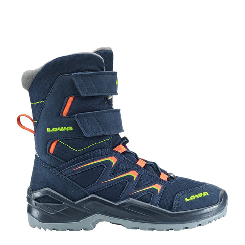 Lowa Maddox warm GTX Hi JR navy/orange