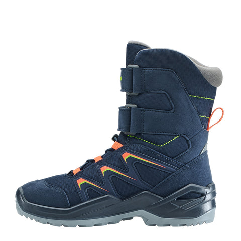Lowa Maddox warm GTX Hi JR navy/orange