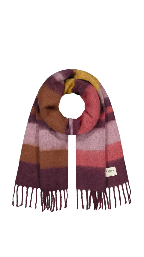 Barts Eluzabeth Scarf aubergine