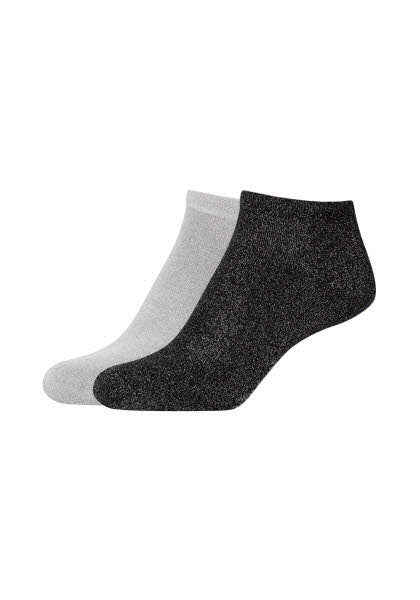 Camano Sneakersocken silky touch black