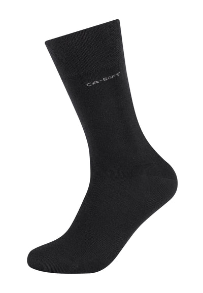 Camano ca-soft Socken 3in1 Bamboo Tencel Wool black