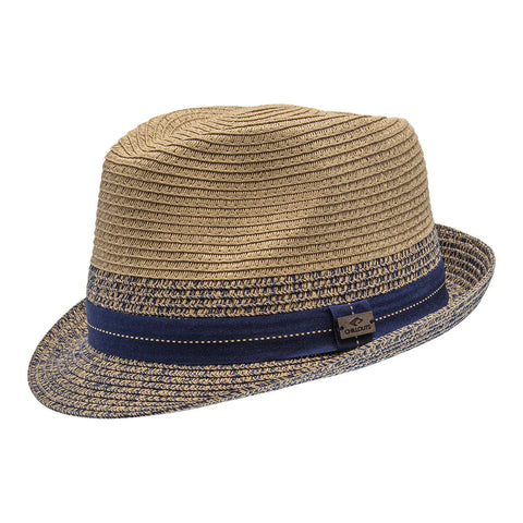 Chillouts Cebu Hat brown/navy