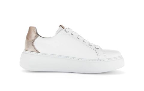 Gabor Sneaker weiss/gold