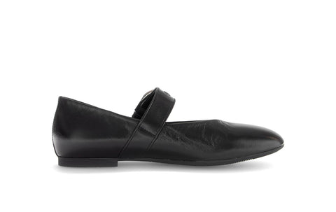 Gabor Riemchenballerina schwarz