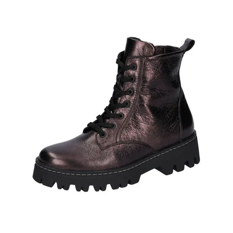 Waldläufer Schnürstiefelette H-London merlot