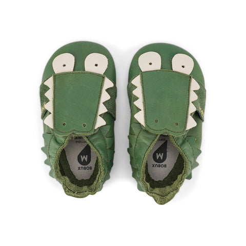 Bobux Snap Krokodil olive