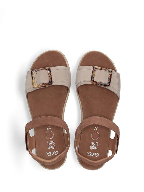 Ara Plateausandalette Jamaika sand/cognac