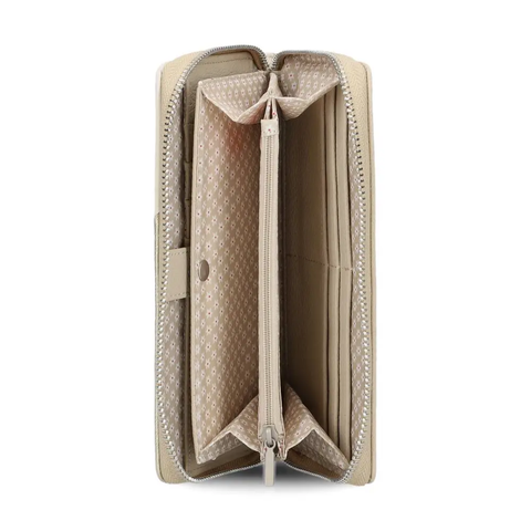 Zwei Portemonnaie Jana J2 nubuk-linen