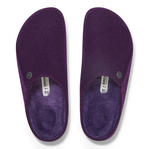 Birkenstock Zermatt Lammfell felt acai