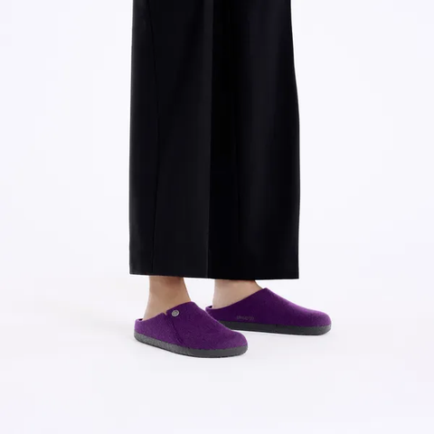 Birkenstock Zermatt Lammfell felt acai