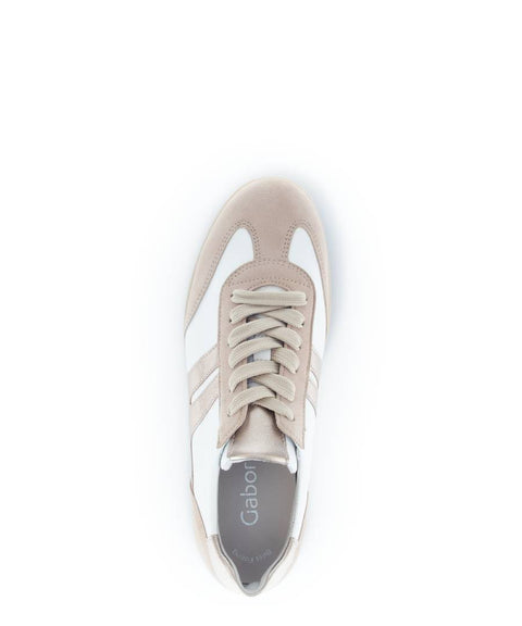 Gabor Sneaker oak/weiss/puder