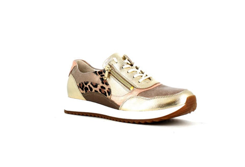 Waldläufer Sneaker H-Vicky leo/gold