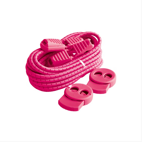 Allpedes e&a elastic Laces pink 130 cm