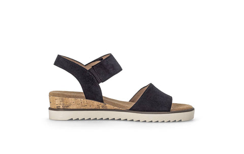 Gabor Keilsandalette dark-blue