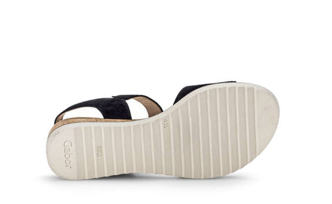 Gabor Keilsandalette dark-blue