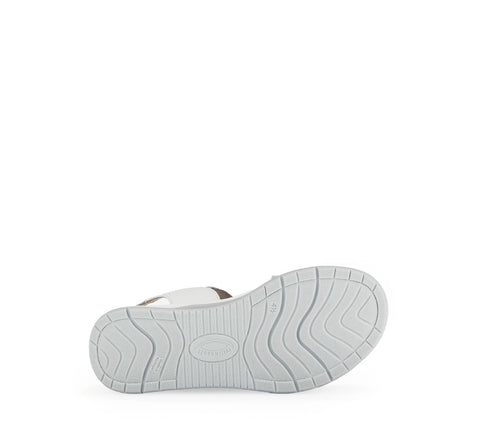 Gabor Rollingsoft Sandale silber/weiss