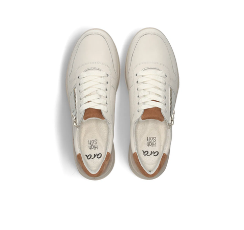 Ara Sneaker Sapporo Weite H cream/caramel