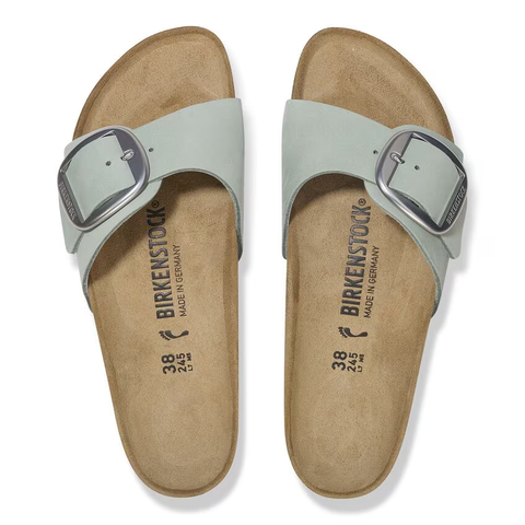 Birkenstock Madrid Big Buckle pure sage