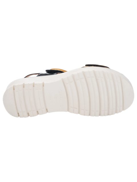 Ara Plateausandalette Bilbao schwarz/leo