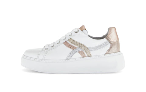 Gabor Sneaker weiss/gold