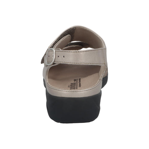 Solidus Sandale Lia champagne/taupe Weite H